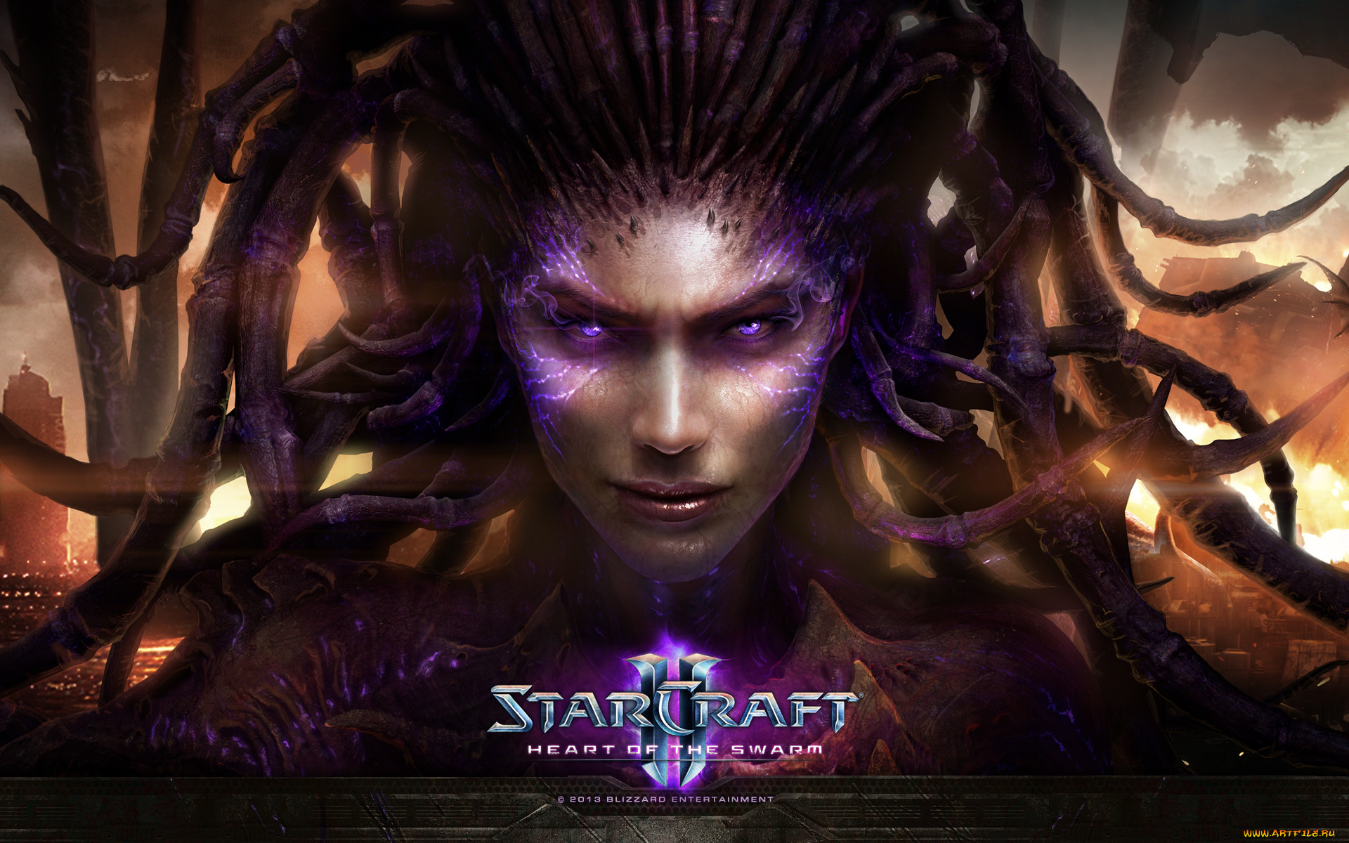 Обои StarCraft II: Heart of the Swarm Видео Игры StarCraft II: Heart of the  Swarm, обои для рабочего стола, фотографии starcraft ii, heart of the  swarm, видео игры, стратегия Обои для рабочего